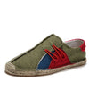 Spring Autumn Hemp Wrap Mens Casual Espadrilles Shoes Man Breathable Canvas Flat Shoes Male Fashion Sewing Slip On Loafers