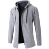 Cardigan 2020 Long Sleeves Solid Men's Fashion Sweaters Coat Thick Casual Slim Classic Keep Warm Male Spring Autumn Hats MOOWNUC