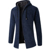 Cardigan 2020 Long Sleeves Solid Men's Fashion Sweaters Coat Thick Casual Slim Classic Keep Warm Male Spring Autumn Hats MOOWNUC