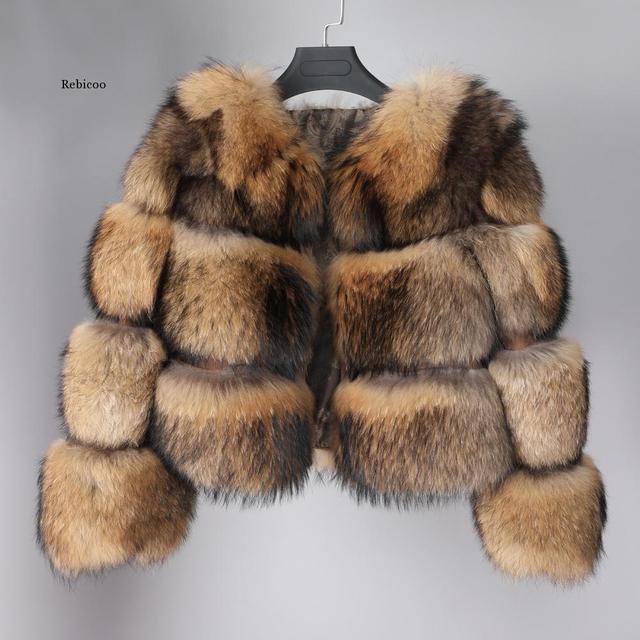 Fur coat Environmental fur winter new style Women's clothing Leather fake fur coat High quality fur Round neck to keep warm
