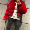 Fur coat Environmental fur winter new style Women's clothing Leather fake fur coat High quality fur Round neck to keep warm