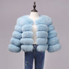 Fur coat Environmental fur winter new style Women's clothing Leather fake fur coat High quality fur Round neck to keep warm