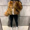 Fur coat Environmental fur winter new style Women's clothing Leather fake fur coat High quality fur Round neck to keep warm