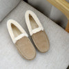 Women Loafers Warm Moccasin Shoes Plush Winter Snow Boots Ladies Causal Non Slip Woman Flock Female Flats Cotton Shoes New