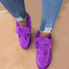 Women Loafers Warm Moccasin Shoes Plush Winter Snow Boots Ladies Causal Non Slip Woman Flock Female Flats Cotton Shoes New
