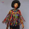 2021 African Beads Handmade Jewelry Skirt African Ankara Necklaces Jewelry Conversion Piece Rope Necklace Shawl Tribal SP054