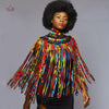 2021 African Beads Handmade Jewelry Skirt African Ankara Necklaces Jewelry Conversion Piece Rope Necklace Shawl Tribal SP054