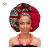 African Fashion Head Scarf Print Wax Cotton Women African Clothing Bazin Rich Headwear African Head Wraps For Women AF002
