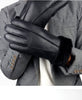 New Men Winter Gloves Warm Genuine Sheep Fur Gloves for Men Thermal Goat Fur Cashmere Real Leather Leather Snow Gloves Manual