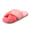 Ins Trend Design Multi Furry Women Slippers Indoor Fluffy Soft House Fur Slides Flats Non Slip Room Shoes Ladies Celebrities