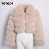 Women Mink Coats Winter Top Fashion Faux Fur Coat Elegant Thick Warm Outerwear Woman Fluffy Furry Fake Fur Jacket Mujer S-4xl