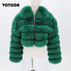 Women Mink Coats Winter Top Fashion Faux Fur Coat Elegant Thick Warm Outerwear Woman Fluffy Furry Fake Fur Jacket Mujer S-4xl