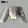 Women Mink Coats Winter Top Fashion Faux Fur Coat Elegant Thick Warm Outerwear Woman Fluffy Furry Fake Fur Jacket Mujer S-4xl