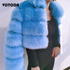 Women Mink Coats Winter Top Fashion Faux Fur Coat Elegant Thick Warm Outerwear Woman Fluffy Furry Fake Fur Jacket Mujer S-4xl