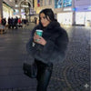 Women Mink Coats Winter Top Fashion Faux Fur Coat Elegant Thick Warm Outerwear Woman Fluffy Furry Fake Fur Jacket Mujer S-4xl