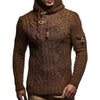 Mens Jumpers Sweaters Autumn Winter New Casual Long Sleeve Hooded Sweater Men Warm Slim Fit Knitted Sweater Pullover Men S-XXXL