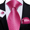 Classic Paisley Striped Plaid Men's Ties 8cm Silk Jucquard Business Wedding Neck Tie Handkerchief Set Cravat Ties Gifts DiBanGu