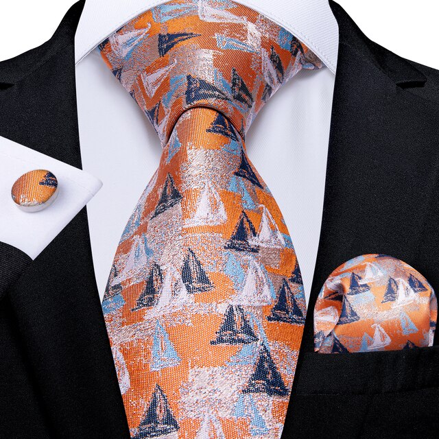 Classic Paisley Striped Plaid Men's Ties 8cm Silk Jucquard Business Wedding Neck Tie Handkerchief Set Cravat Ties Gifts DiBanGu