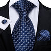 Classic Paisley Striped Plaid Men's Ties 8cm Silk Jucquard Business Wedding Neck Tie Handkerchief Set Cravat Ties Gifts DiBanGu