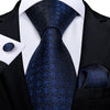 Classic Paisley Striped Plaid Men's Ties 8cm Silk Jucquard Business Wedding Neck Tie Handkerchief Set Cravat Ties Gifts DiBanGu