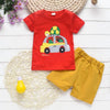 Boys Clothing Sets Summer Baby Newborn Clothes Suit Gentleman Style Wedding Shirt +Pants 2pcs Clothes for Boys Summer Set