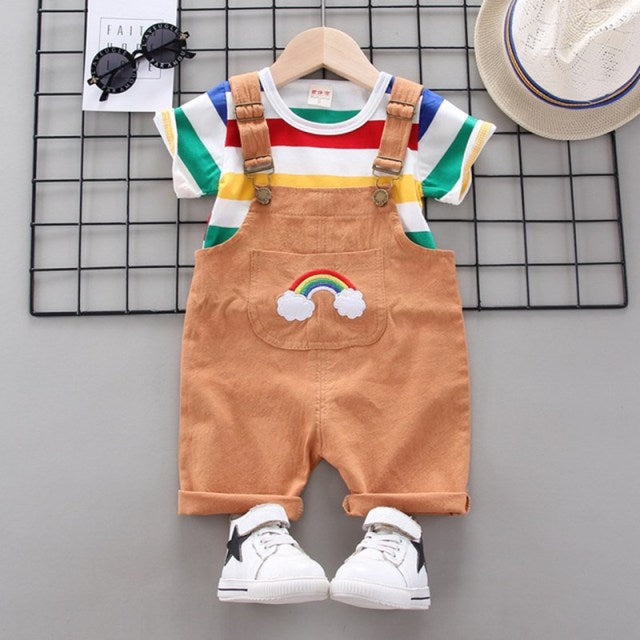 Boys Clothing Sets Summer Baby Newborn Clothes Suit Gentleman Style Wedding Shirt +Pants 2pcs Clothes for Boys Summer Set