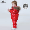 Orangemom Russia Winter Children's Clothing Sets Girls Clothes New Year's Eve Boys Parka Kids Jackets Coat Down Snowsuit 2-6Year