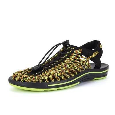 Size 35-48 Men Shoes High Quality Handmade Mens Sandals Summer Soft Non-slip Gladiator Sandals Men Hiking Beach Platform Sandals