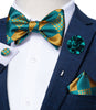 Adjustable Self Tie Bow Ties For Men 100% Silk Jacquard Woven Pink Solid Men Classic Wedding Party Butterfly Bowknot DiBanGu