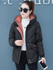 2021 New Winter Women Parkas Hooded Warm Thicken Coat Wadded Jacket Female Down Cotton-Padded Short Parka Gilrs jaqueta feminina