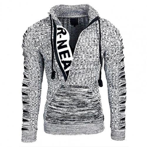 Fashion Men's Sweater Hoodies Casual Long Sleeves Thickening Warm Trend Shirt Sweaters Jackets Classic Cardigan Sweater Coat Men