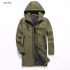 Men Jackets Autumn Winter Men's Trench Coat Men Casual Thicken Warm Hooded Jacket Male Windbreaker Outerwear Jaquet Man coat 6XL