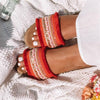 Women Slippers 2020 Summer New Rome Retro Sandals Flat Casual Shoes Female Slip on Slides Woman Shoes Plus Size Sandalias Mujer