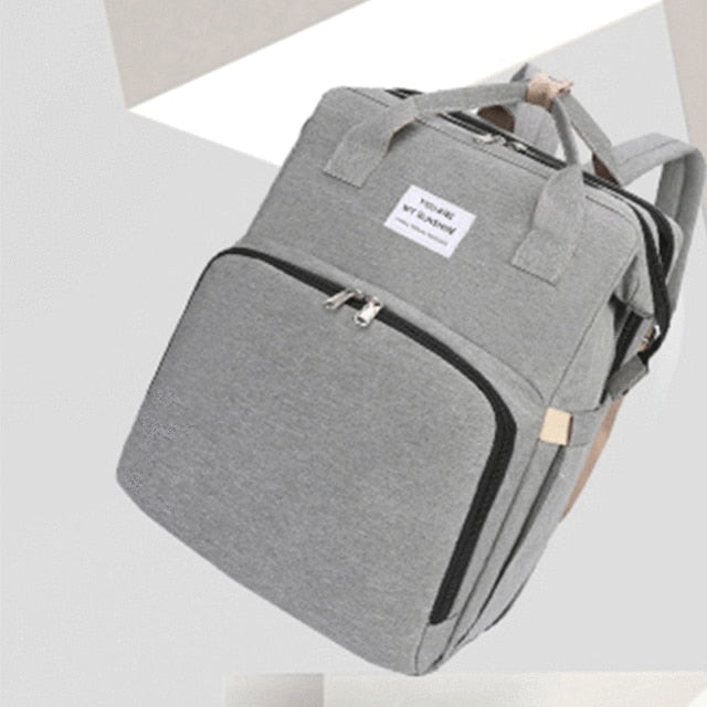 Mommy Baby Diaper Bag Multifunction Folding Baby Mom Travel Backpack Large Capacity Nappy Maternity Care Women Bag Nursing Bags
