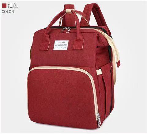 Mommy Baby Diaper Bag Multifunction Folding Baby Mom Travel Backpack Large Capacity Nappy Maternity Care Women Bag Nursing Bags