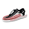 New Designer Hand-woven Men Sandals Breathable Loafer Sports Beach Shoes Outdoor Comfortable High-elastic Men Sandals