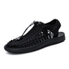 New Designer Hand-woven Men Sandals Breathable Loafer Sports Beach Shoes Outdoor Comfortable High-elastic Men Sandals