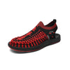 New Designer Hand-woven Men Sandals Breathable Loafer Sports Beach Shoes Outdoor Comfortable High-elastic Men Sandals