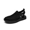 New Designer Hand-woven Men Sandals Breathable Loafer Sports Beach Shoes Outdoor Comfortable High-elastic Men Sandals