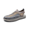 New Designer Hand-woven Men Sandals Breathable Loafer Sports Beach Shoes Outdoor Comfortable High-elastic Men Sandals