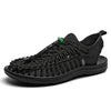 New Designer Hand-woven Men Sandals Breathable Loafer Sports Beach Shoes Outdoor Comfortable High-elastic Men Sandals
