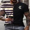 Sexy Mens clothing Basic Tops Fashion Playing cards Print T-shirt 2021 Summer Casual Pullovers Men Tees Shirt Plus Size S-5XL
