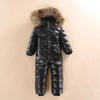 -30 Russian Winter Snowsuit 2021 Boy Baby Jacket 80% Duck Down Outdoor Infant Clothes Girls Climbing For Boys Kids Jumpsuit 2~5y