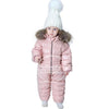 -30 Russian Winter Snowsuit 2021 Boy Baby Jacket 80% Duck Down Outdoor Infant Clothes Girls Climbing For Boys Kids Jumpsuit 2~5y