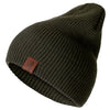 1 Pcs Hat PU Letter True Casual Beanies For Men Women Warm Knitted Winter Hat Fashion Solid Hip-hop Beanie Hat Unisex Cap