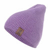 1 Pcs Hat PU Letter True Casual Beanies For Men Women Warm Knitted Winter Hat Fashion Solid Hip-hop Beanie Hat Unisex Cap