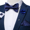 Adjustable Self Tie Bow Ties For Men 100% Silk Jacquard Woven Pink Solid Men Classic Wedding Party Butterfly Bowknot DiBanGu