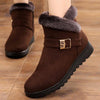 Women boots suede 2021 warm plush zipper winter boots women casual shoes woman ankle boots female no-slip Botas Mujer