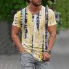 Summer Men's Oversized Retro Short-Sleeved T-Shirts Fashion Harajuku Ethnic 3D Printed O-Neck T-Shirt Camiseta Mujer Streetwear