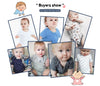 Uniesx Newborn Baby Rompers Clothing 7Pcs/Lot Infant Jumpsuits 100%Cotton Children Roupa De Bebe Girls&Boys Baby Clothes